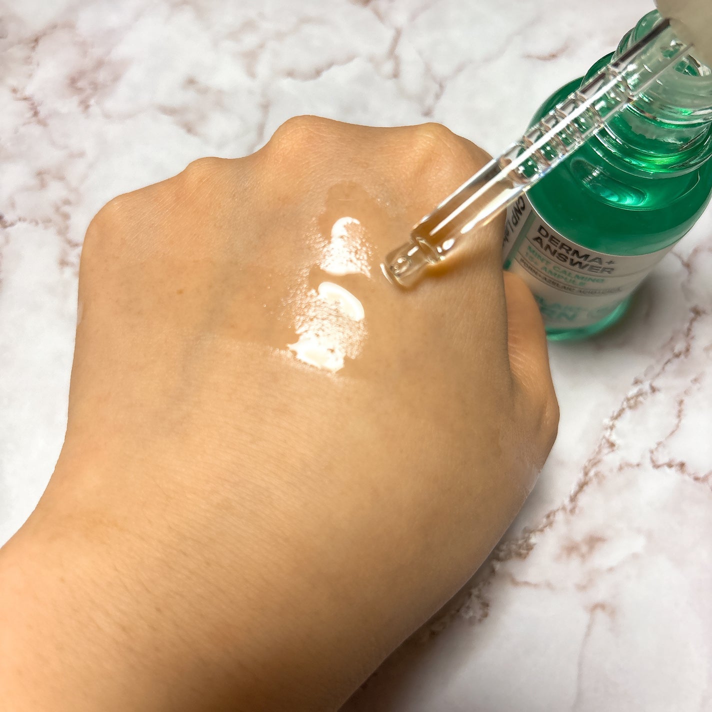 ダーマアンサーアゼライン酸ミントアンプル/CNP Laboratory/美容液を使ったクチコミ(2枚目)