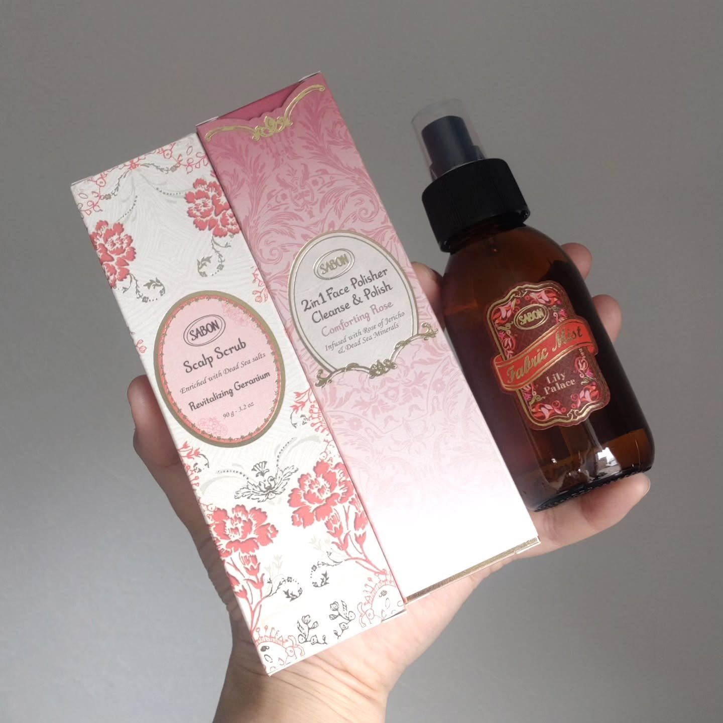 ヘッドスクラブ リプレニッシング(ゼラニウム)/SABON/ヘッドスクラブを使ったクチコミ（2枚目）