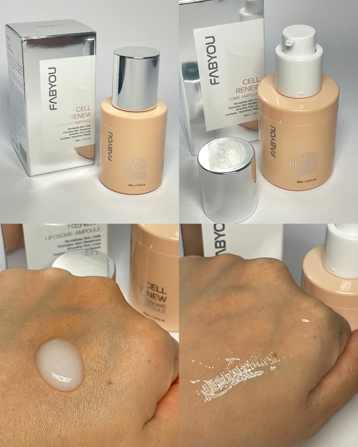 ステムセル ペプチド レチノール ナイトクリーム /FABYOU/フェイスクリームを使ったクチコミ（3枚目）