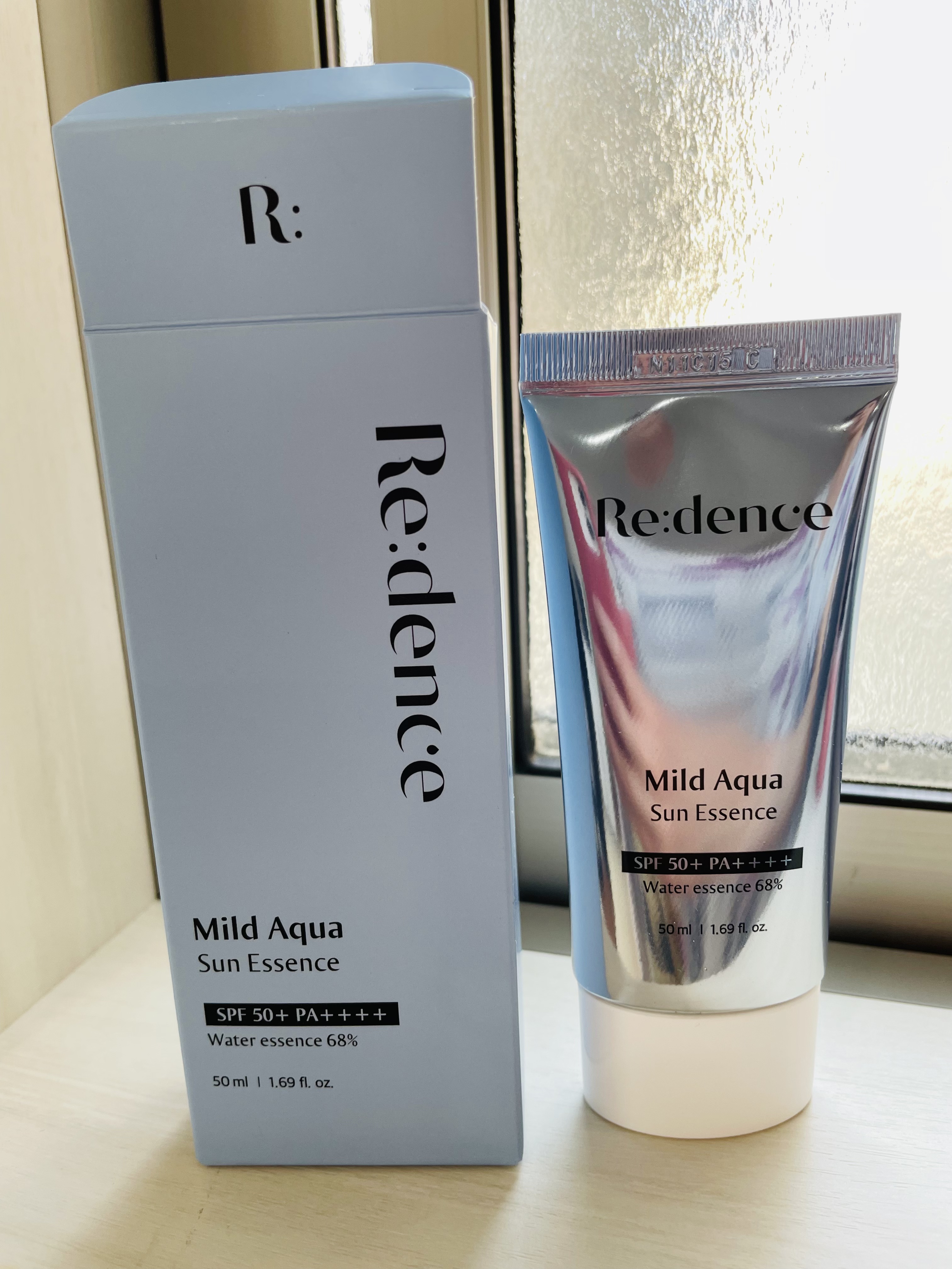 マイルドアクアUVエッセンス/redence/日焼け止めローションを使ったクチコミ（1枚目）