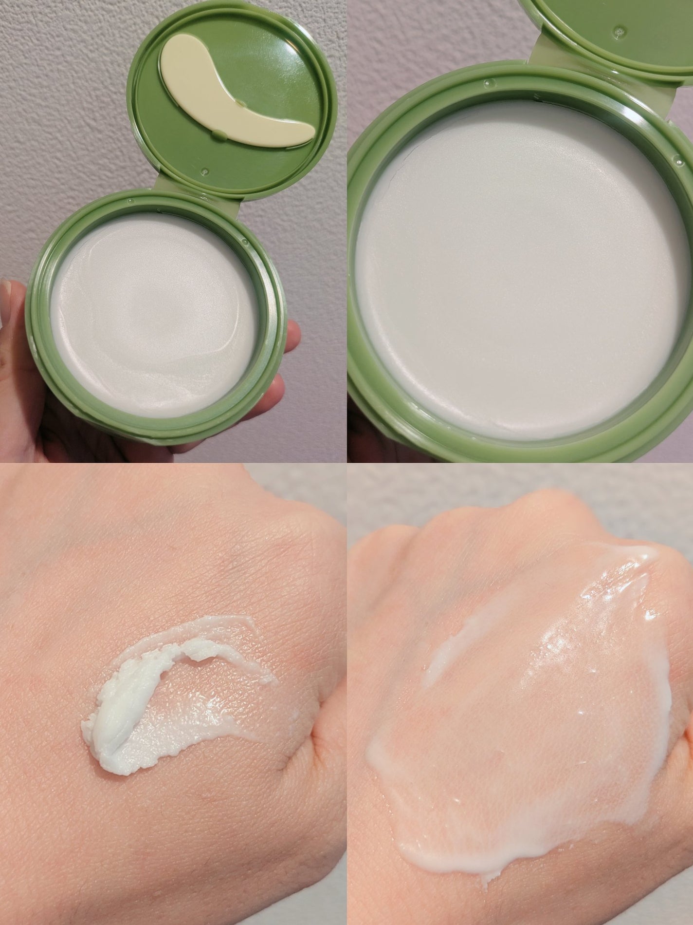 緑豆毛穴クレンジングミルクバーム/beplain/クレンジングバームを使ったクチコミ(2枚目)