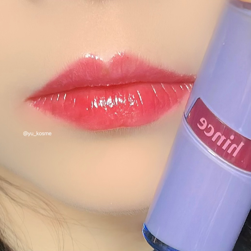 ロウグロウジェルティント R010 ロウ・チェリー/hince/リップティントを使ったクチコミ（3枚目）