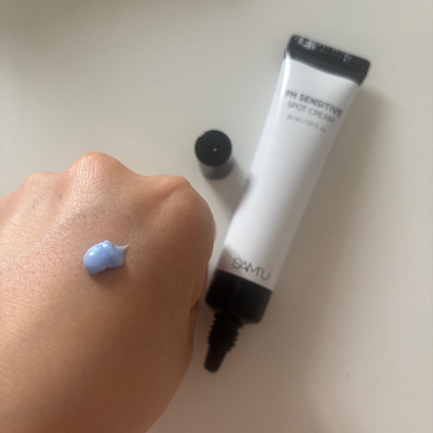 PHセンシティブスポットクリーム/SAM'U/フェイスクリームを使ったクチコミ(2枚目)