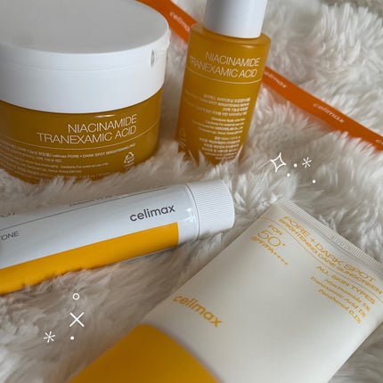 ポアブライトニングケアサンクリーム/celimax/日焼け止めクリームを使ったクチコミ(1枚目)