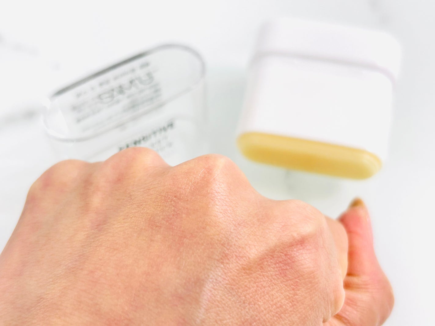 センシティブポケットサンスティック/SAM'U/日焼け止めスティックを使ったクチコミ(3枚目)