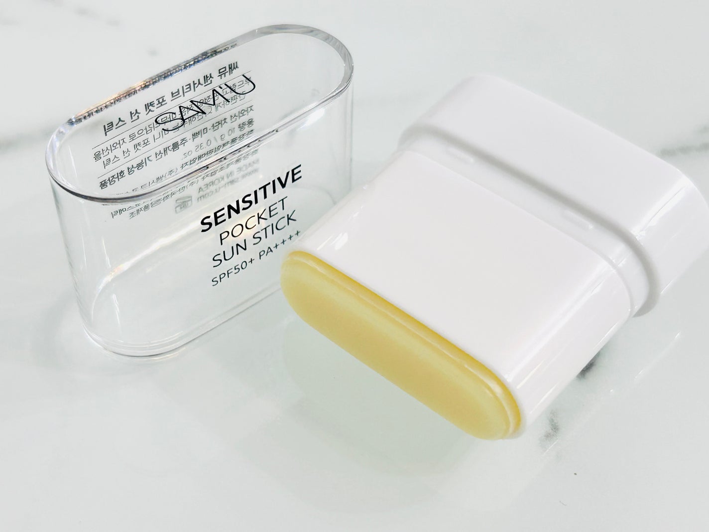 センシティブポケットサンスティック/SAM'U/日焼け止めスティックを使ったクチコミ(2枚目)