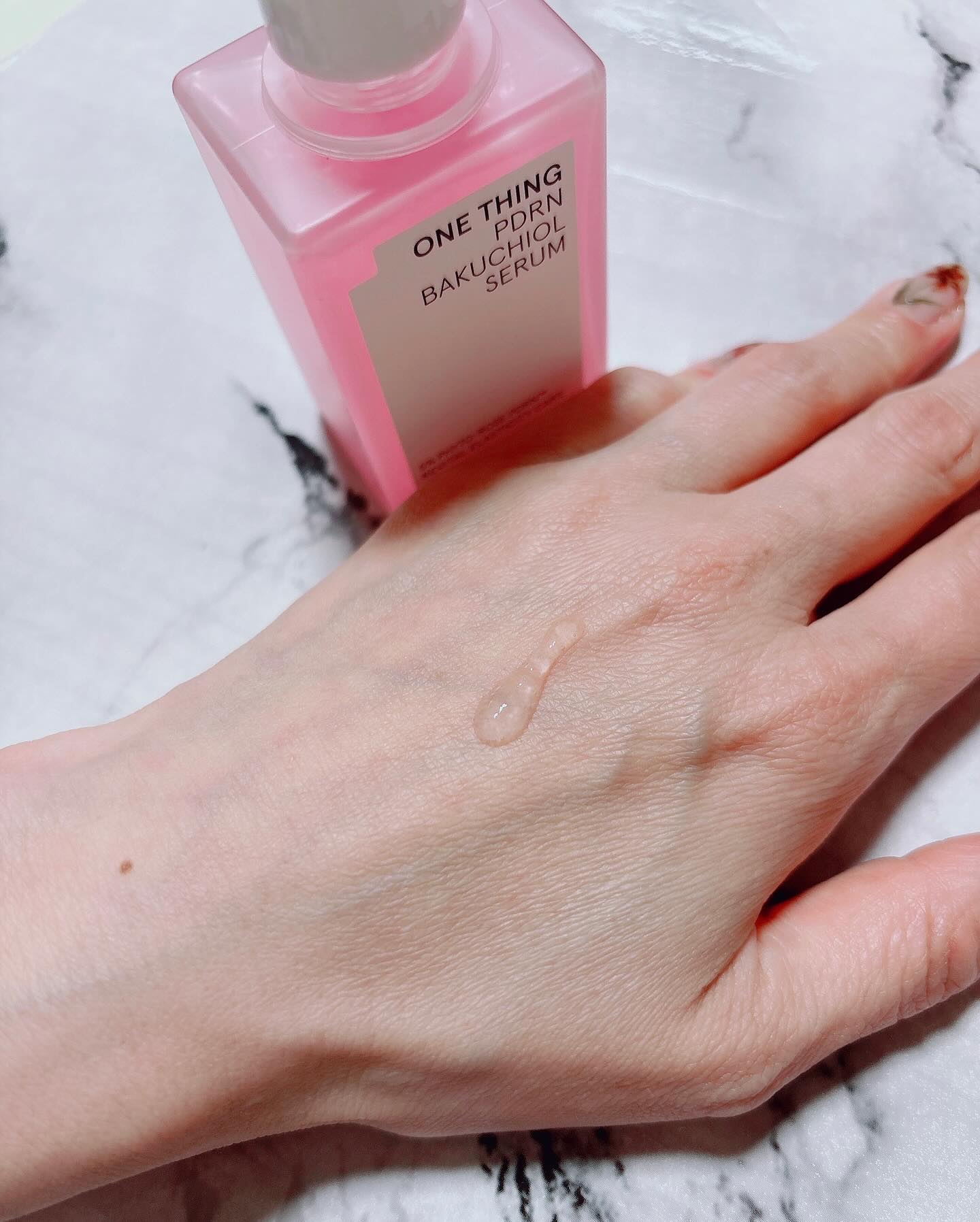 PDRNバクチオールセラム/ONE THING/美容液を使ったクチコミ（3枚目）