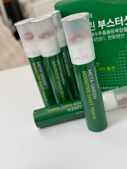 メタグリーンブースターショット/VITALBEAUTIE/健康サプリメントを使ったクチコミ(3枚目)