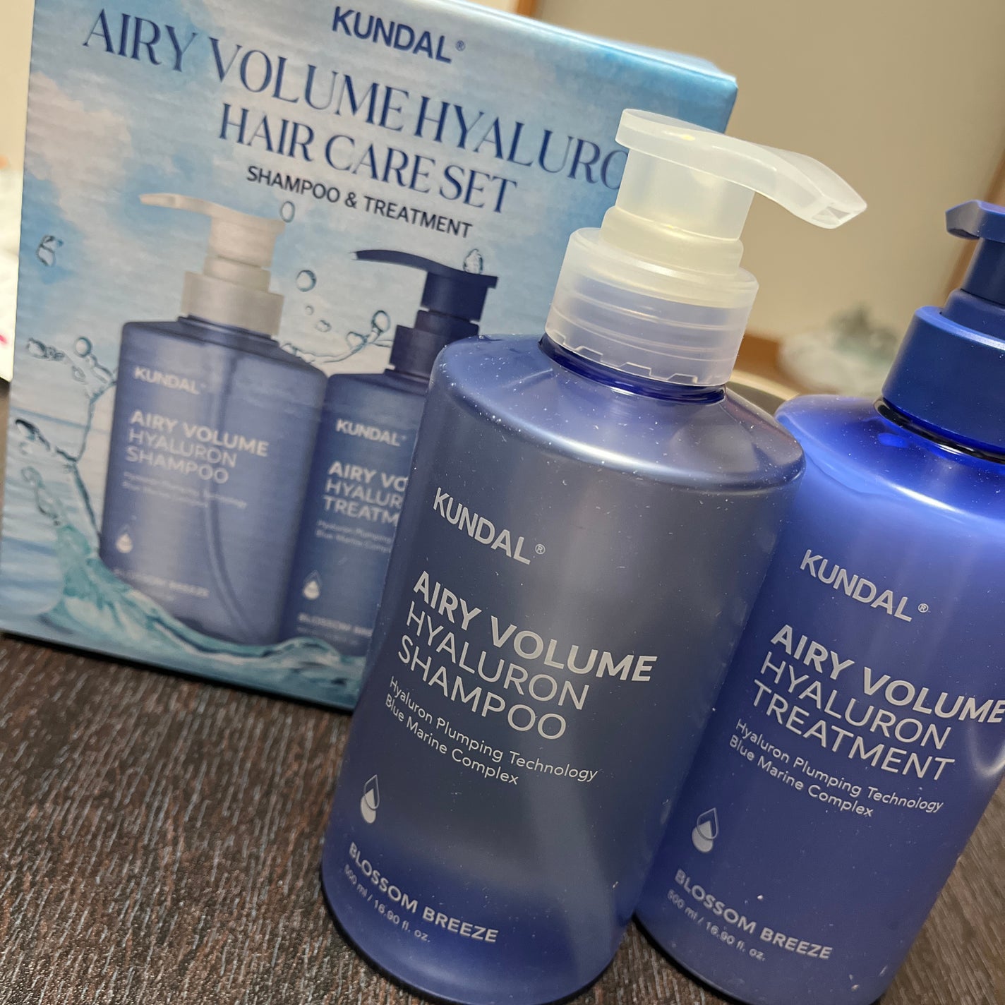 クンダル エアリーボリュームヒアルロンシャンプー/トリートメント/KUNDAL/市販シャンプーを使ったクチコミ(1枚目)