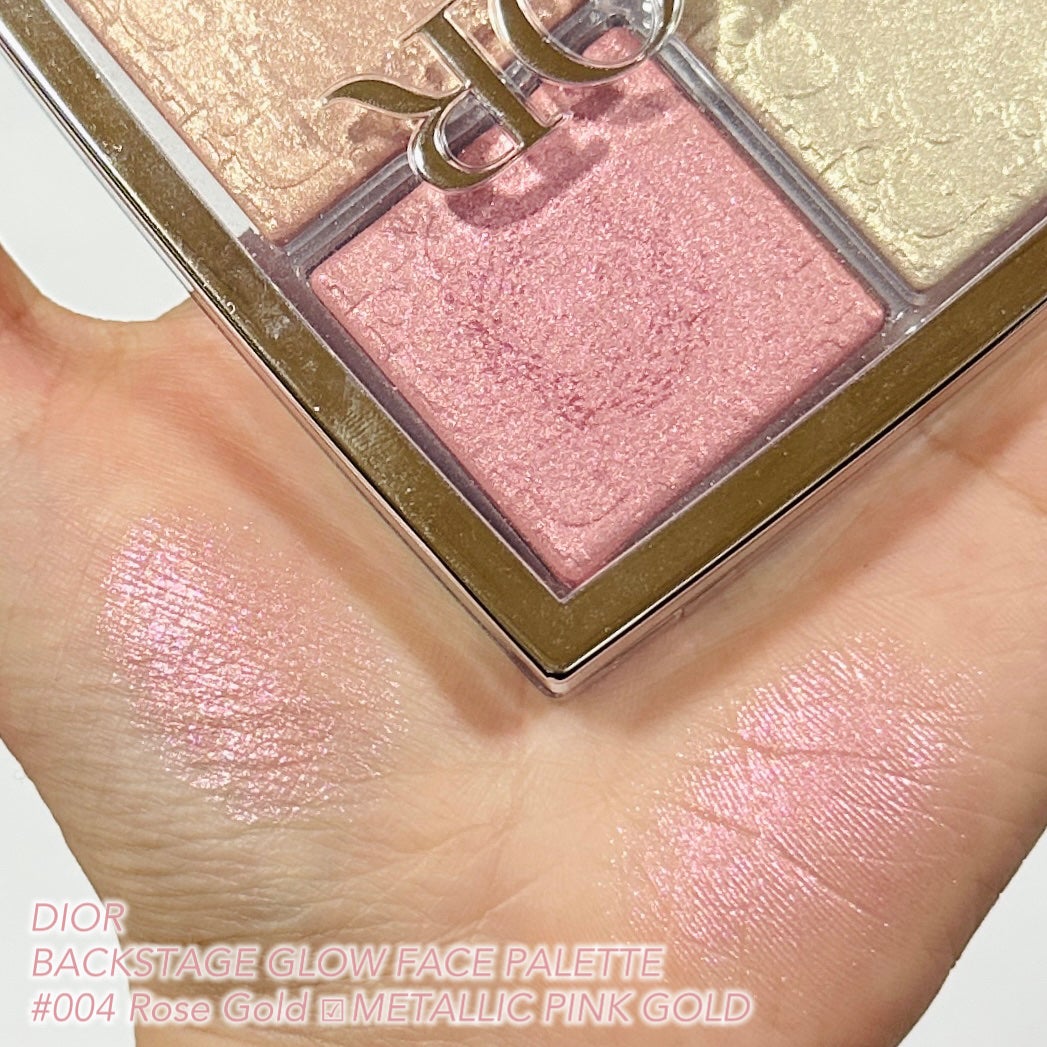 ディオール バックステージ フェイス グロウ パレット/Dior/ハイライトを使ったクチコミ(1枚目)