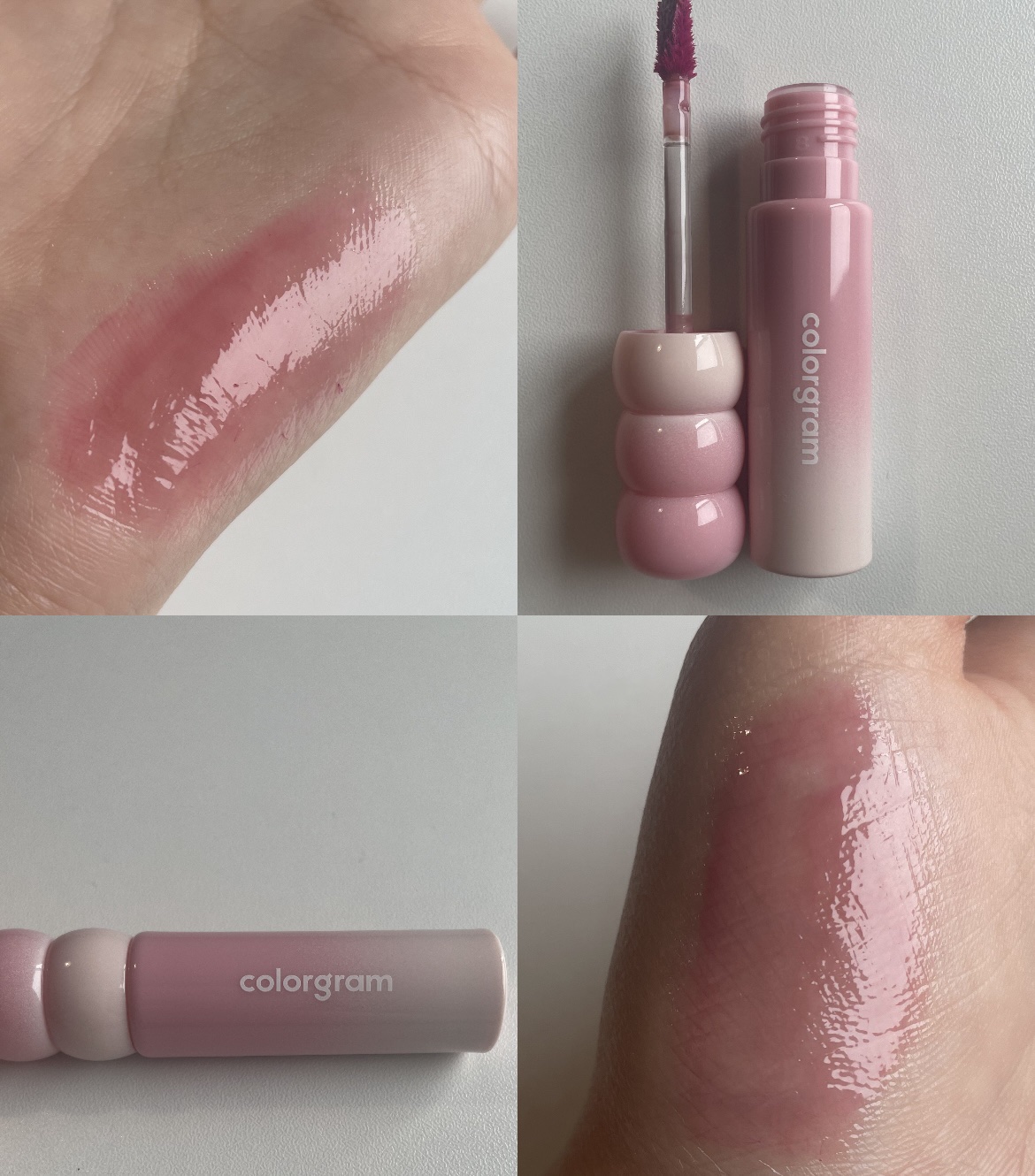 カラーグラム タンフルグラスティントミルク 04 プラウドグレープ/Colorgram/リップティントを使ったクチコミ（1枚目）