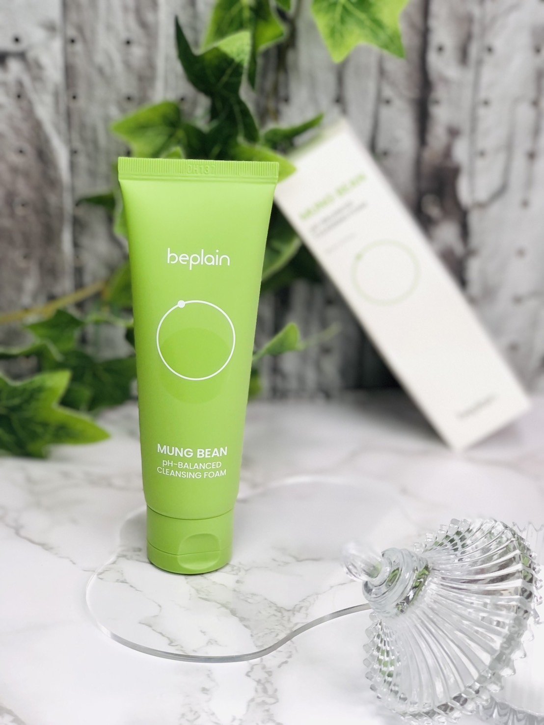 緑豆弱酸性洗顔フォーム/beplain/洗顔フォームを使ったクチコミ（1枚目）