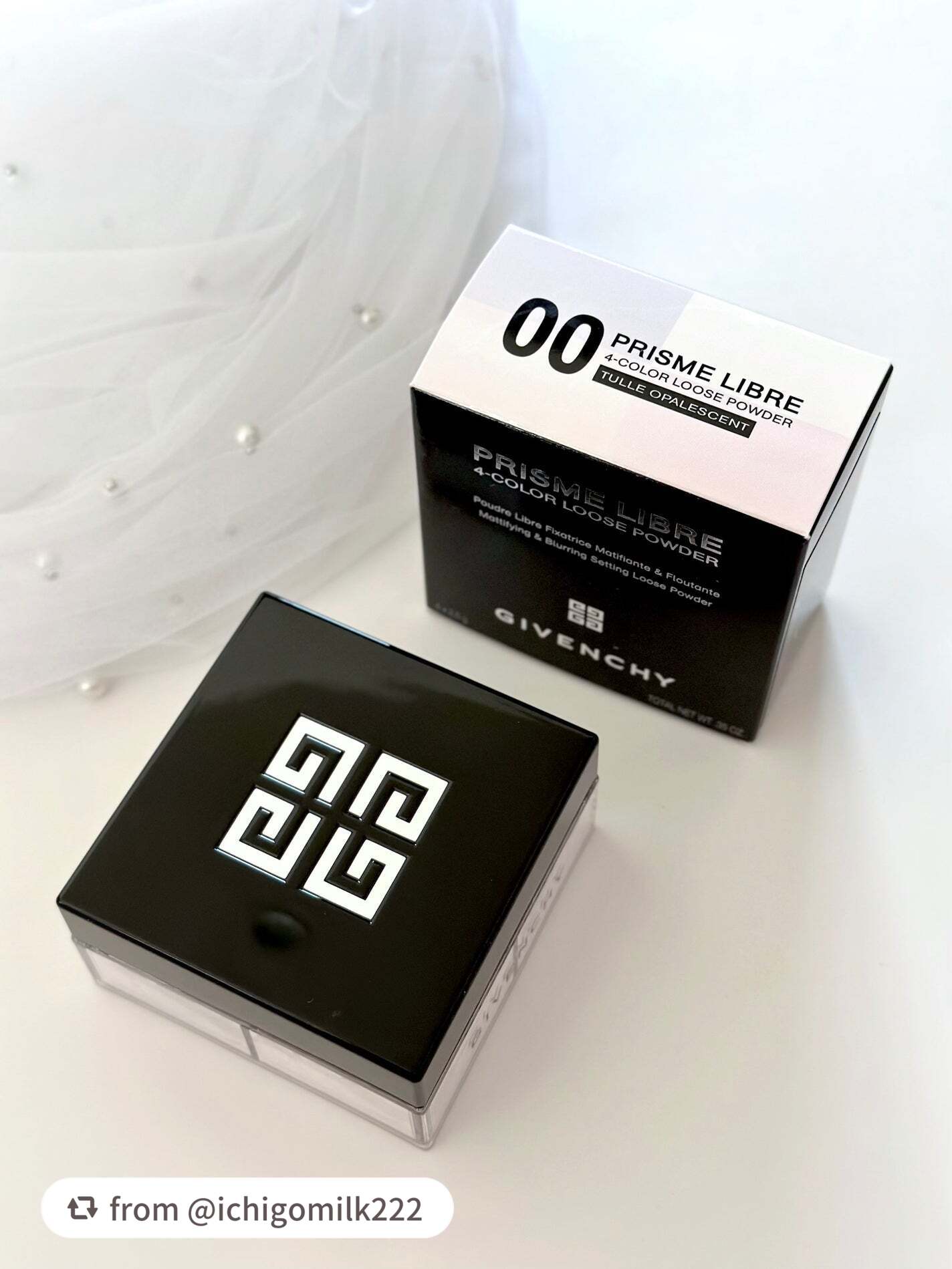 プリズム・リーブル/GIVENCHY/ルースパウダーを使ったクチコミ(8枚目)