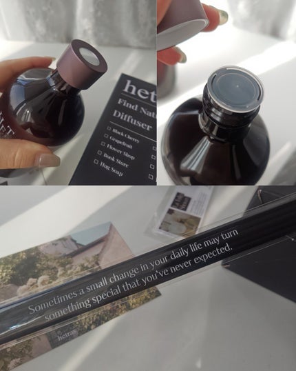 プレミアムディフューザー/hetras/ルームフレグランスを使ったクチコミ(3枚目)