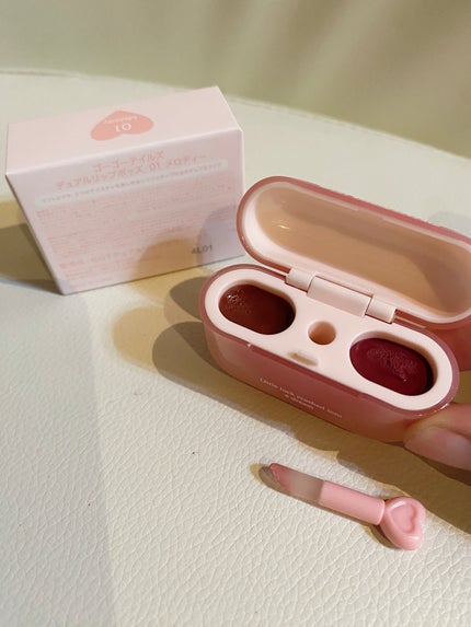 デュアルリップポッズ/GOGO TALES/口紅を使ったクチコミ(2枚目)