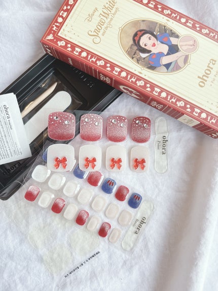 セミキュアジェルネイル(ハンド)/ohora/ネイルシールを使ったクチコミ(2枚目)