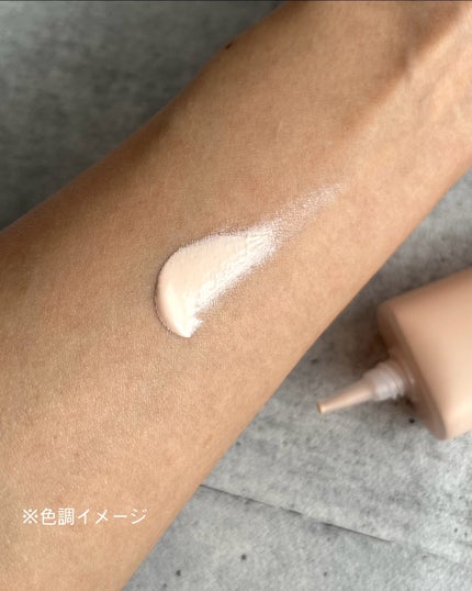 アンレーベル ラボ V トーンアップ UVセラム ローズベージュ/unlabel/日焼け止めクリームを使ったクチコミ(2枚目)