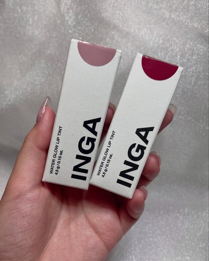 ウォーターグローリップティント/INGA/リップティントを使ったクチコミ(8枚目)
