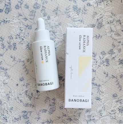 アルファラディアンスグローセラム/BANOBAGI/美容液を使ったクチコミ(1枚目)