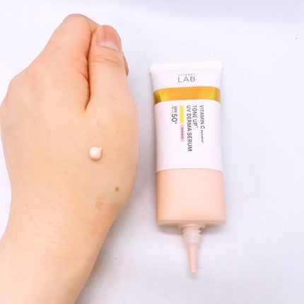 アンレーベル ラボ V トーンアップ UVセラム/unlabel/日焼け止めクリームを使ったクチコミ(2枚目)