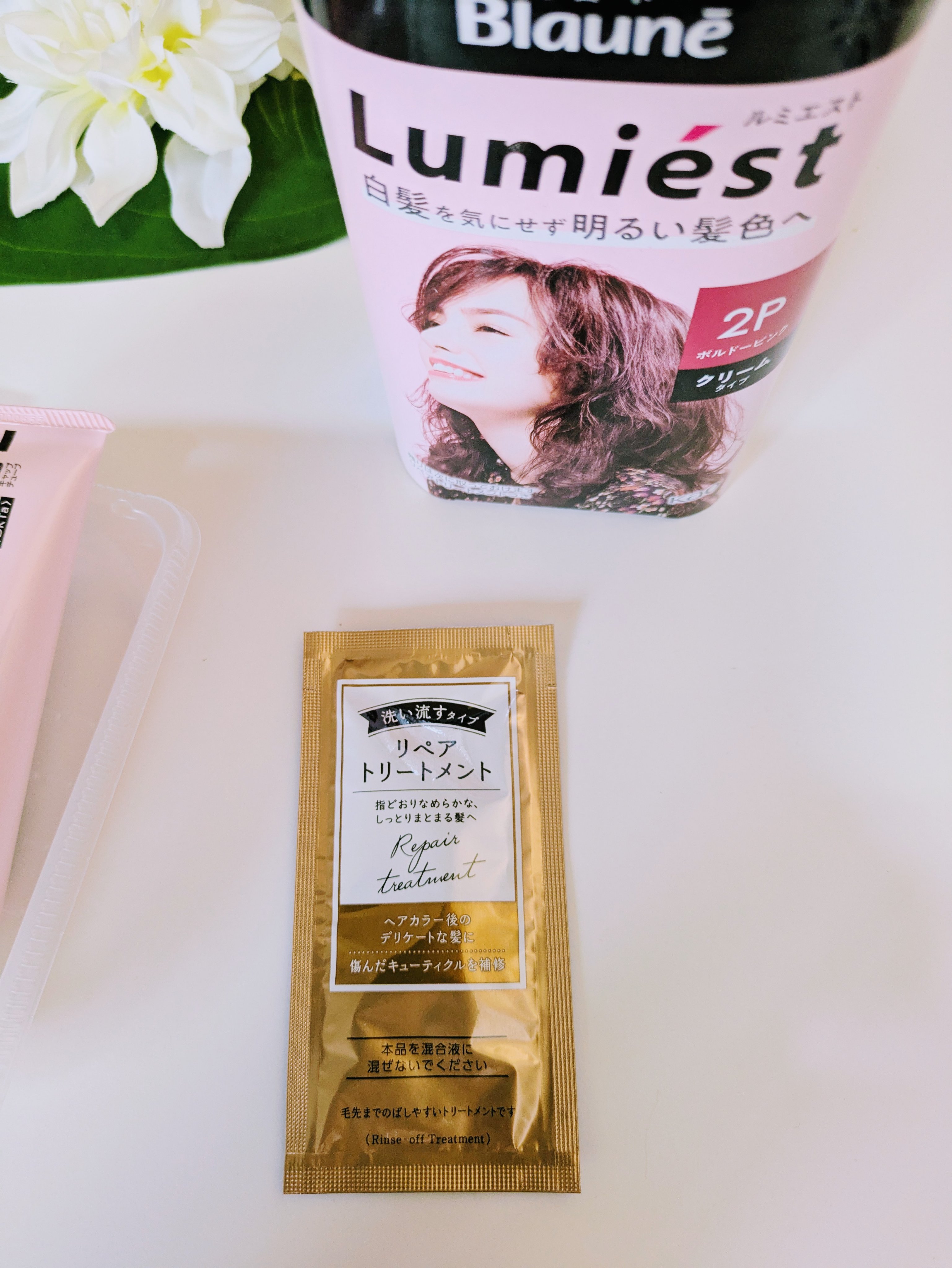 ルミエスト ヘアカラー/ブローネ/ヘアカラーを使ったクチコミ（3枚目）