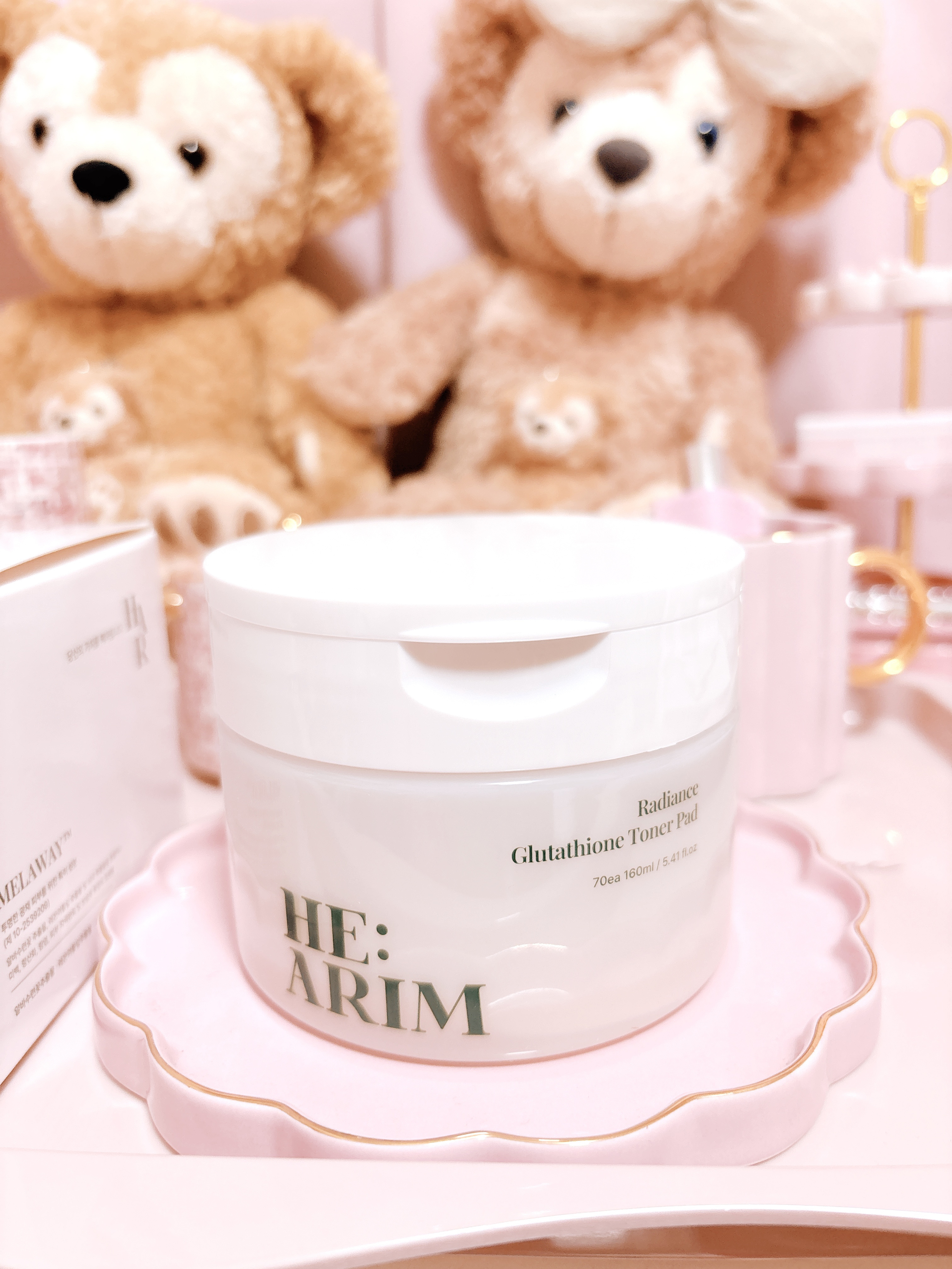 ヘアリムラディアンス グルタチオントナーパッド/HEARIM/トナーパッドを使ったクチコミ（1枚目）