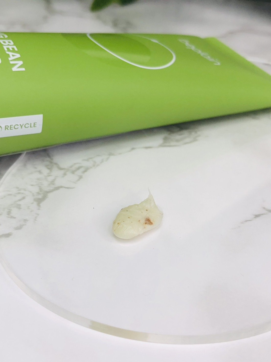 緑豆弱酸性洗顔フォーム/beplain/洗顔フォームを使ったクチコミ（3枚目）