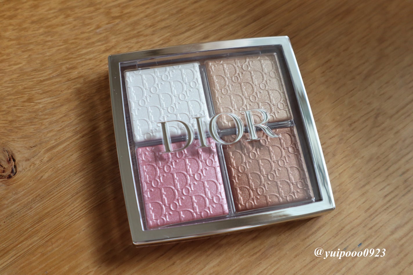 ディオール バックステージ フェイス グロウ パレット/Dior/ハイライトを使ったクチコミ(5枚目)