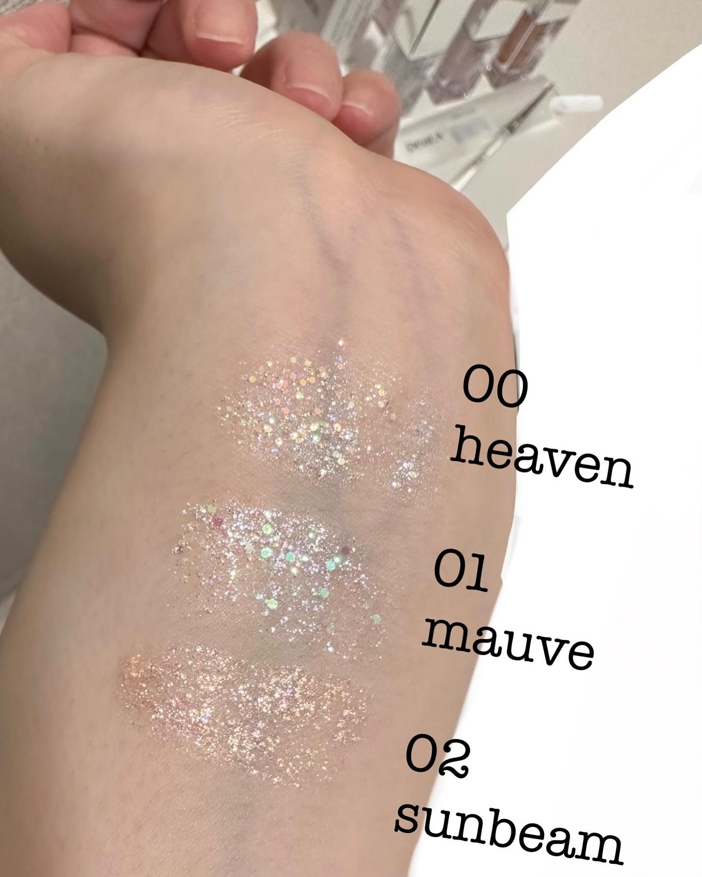 グリッターアイシャドウ/Dear.A/グリッターを使ったクチコミ（3枚目）