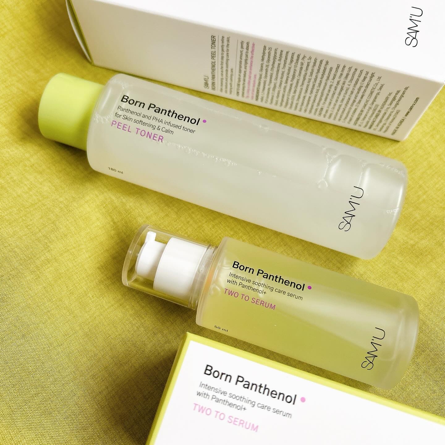 ボーンパンテノールトゥートゥーセラム/SAM'U/美容液を使ったクチコミ（1枚目）