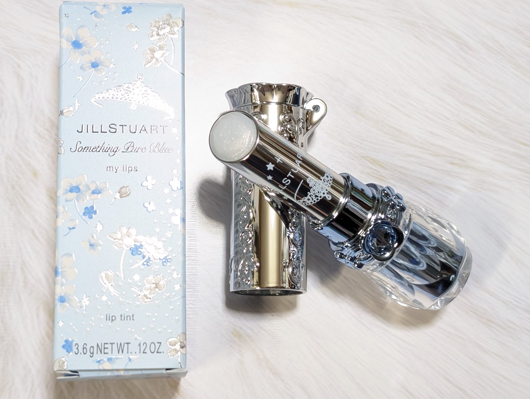 ジルスチュアート サムシングピュアブルー マイリップス/JILL STUART/リップティントを使ったクチコミ（1枚目）