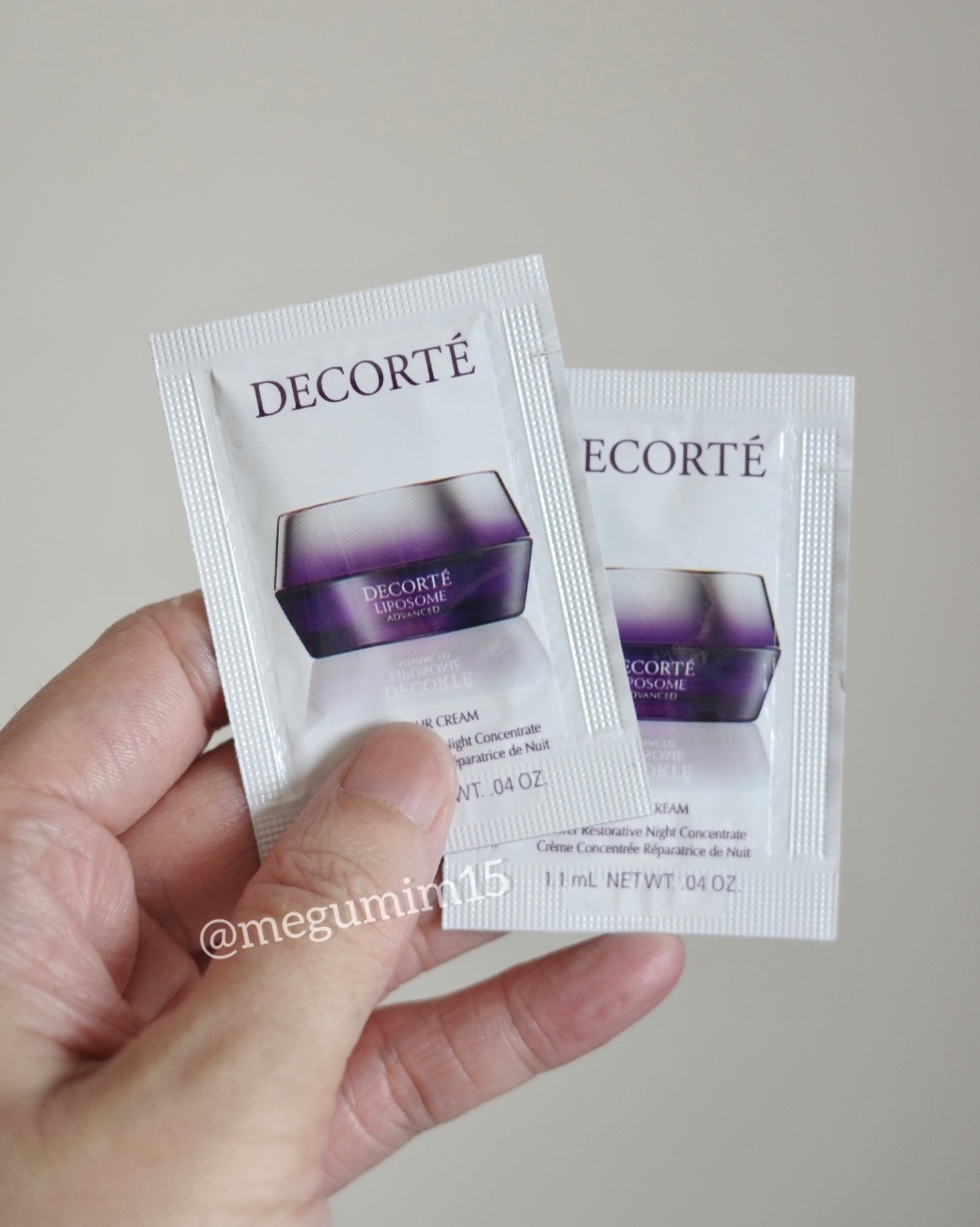 リポソーム アドバンスト　リペアクリーム/DECORTÉ/フェイスクリームを使ったクチコミ（1枚目）