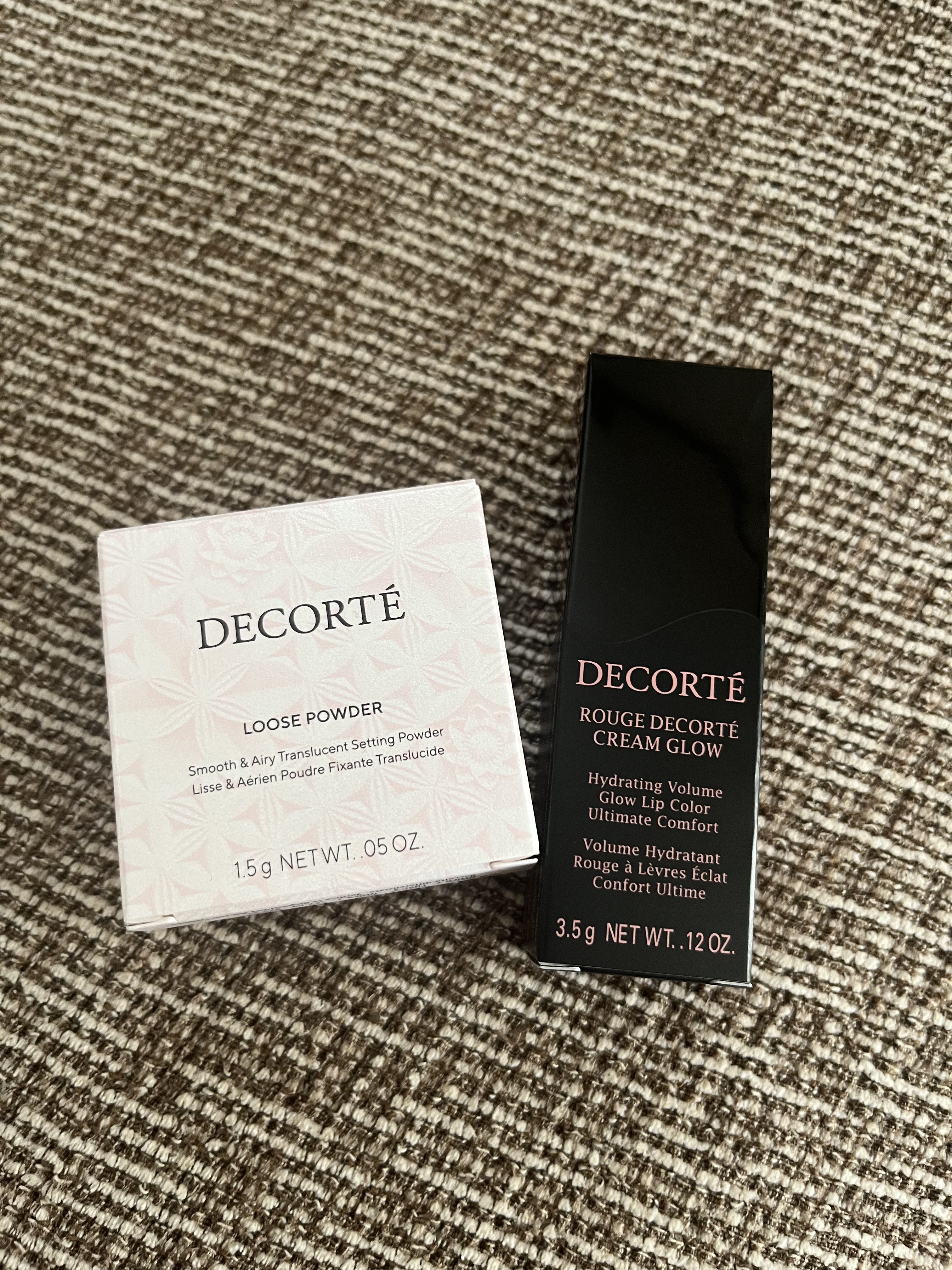 ルージュデコルテ　クリームグロウ 14G skin rose/DECORTÉ/口紅を使ったクチコミ（3枚目）