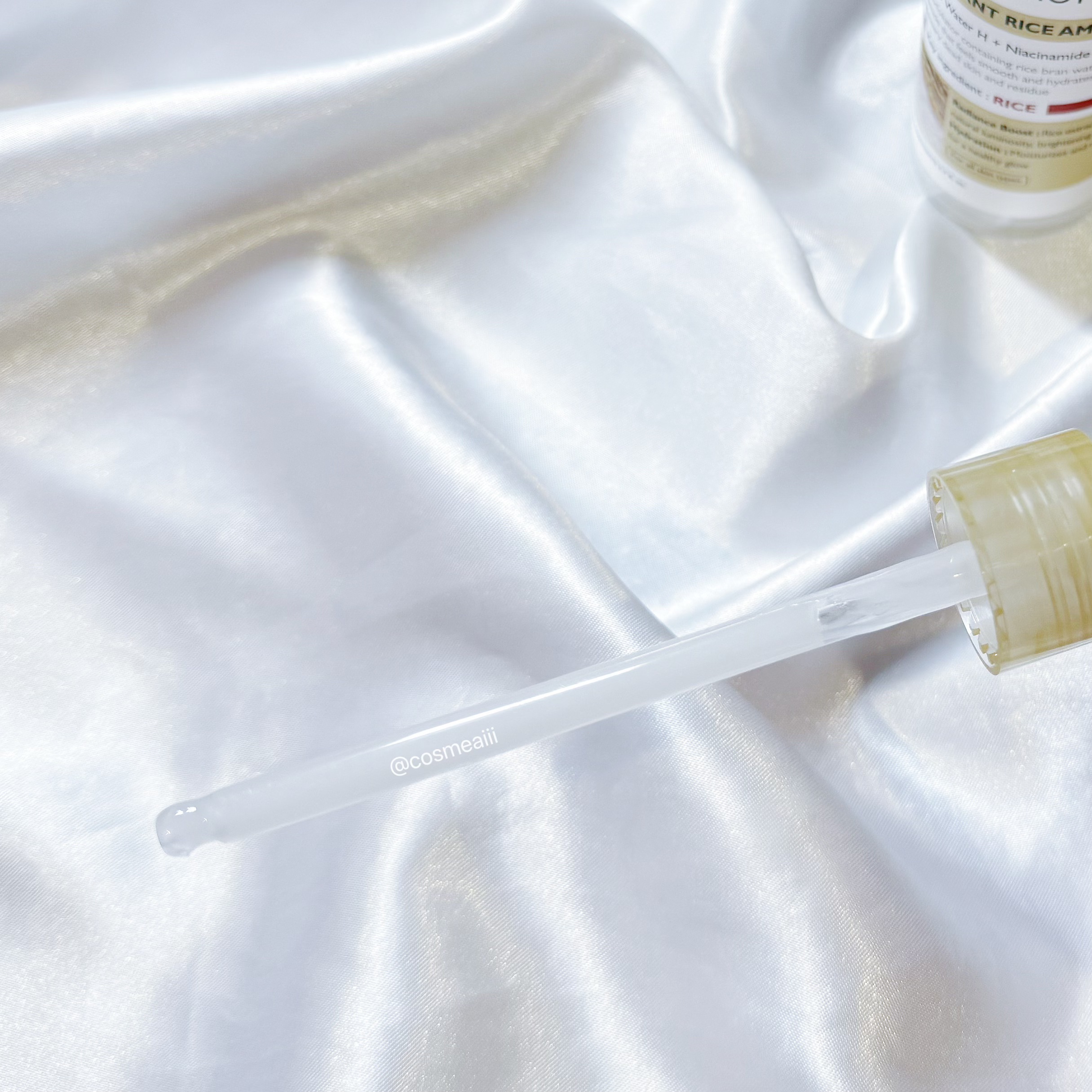 白米ピールショットゴマージュアンプル/Dr.Melaxin/美容液を使ったクチコミ（3枚目）