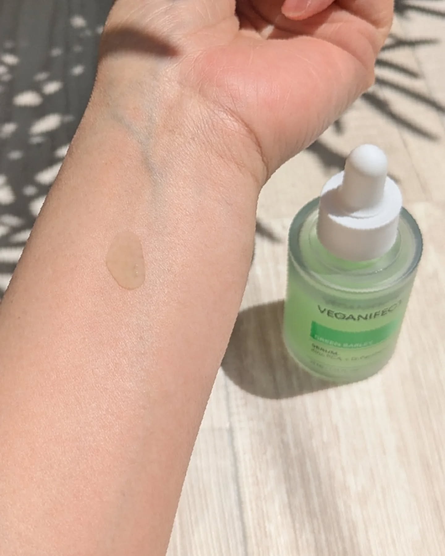 青麦ジンクセラム/Veganifect/美容液を使ったクチコミ（3枚目）