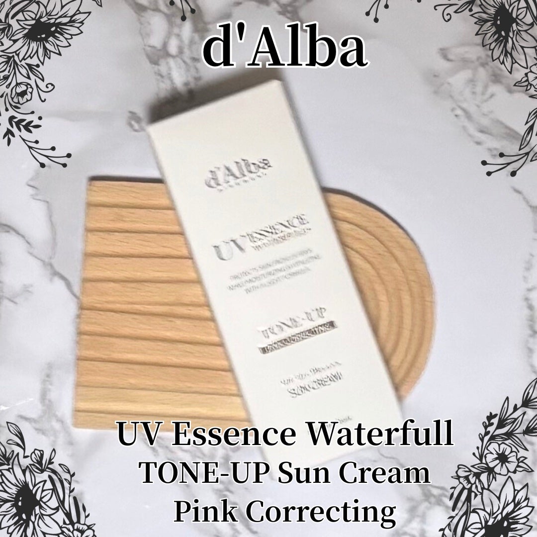 ダルバ ウォータフル トーンアップ サンクリーム(パープル)/ダルバ/日焼け止めクリームを使ったクチコミ(1枚目)