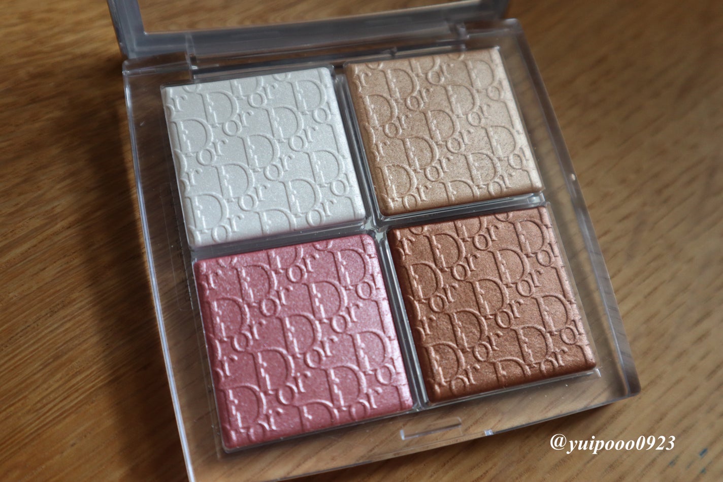 ディオール バックステージ フェイス グロウ パレット/Dior/ハイライトを使ったクチコミ(2枚目)