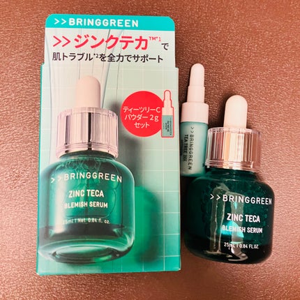 ジンクテカBセラムセット/BRING GREEN/スキンケアキットを使ったクチコミ(1枚目)