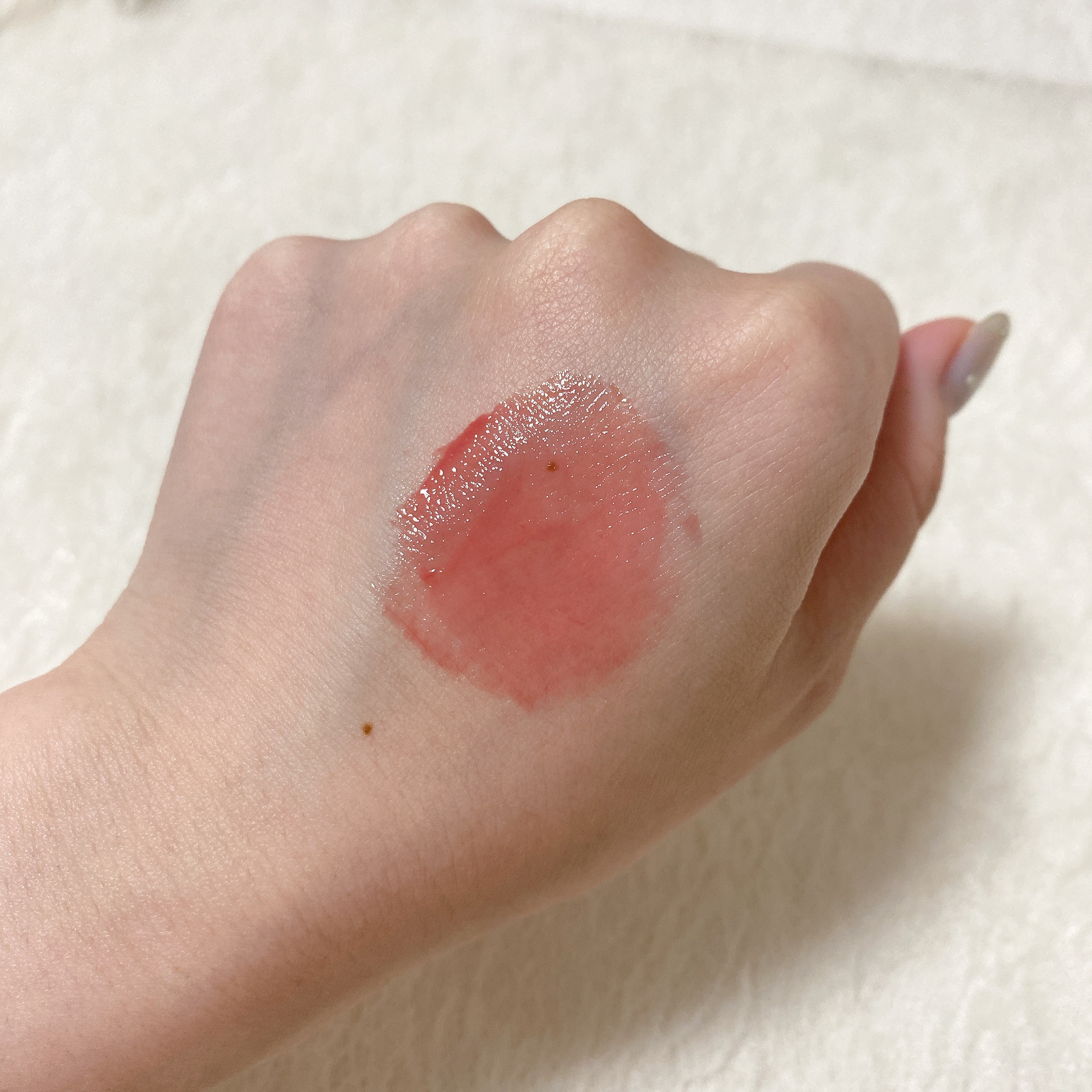 カラーグラム タンフルグラスティントミルク/Colorgram/リップティントを使ったクチコミ（2枚目）