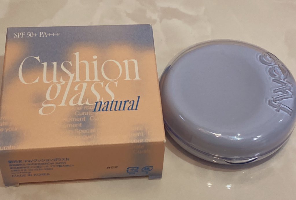 フィー クッションガラス ナチュラル/fwee/クッションファンデーションを使ったクチコミ（1枚目）