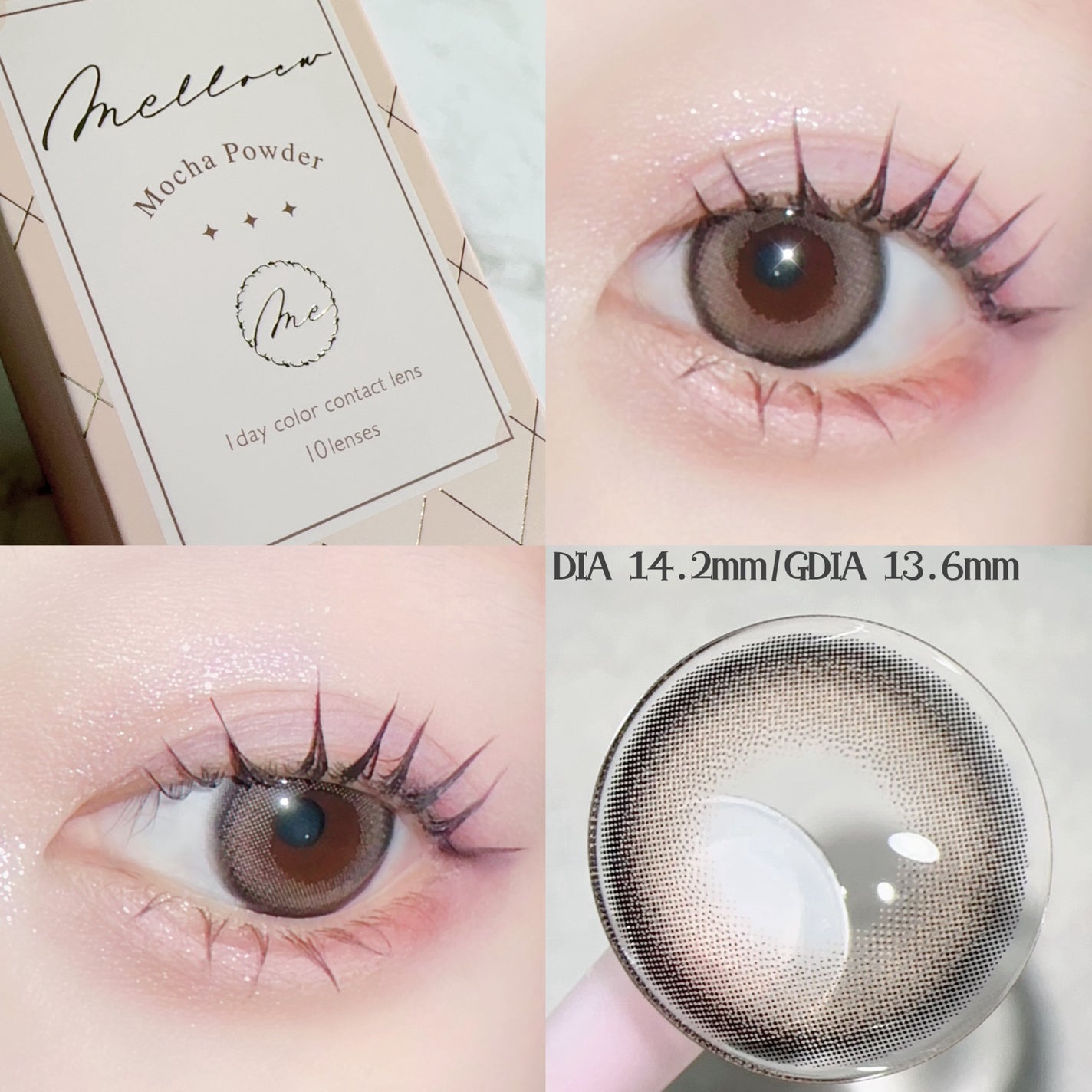 melloew 1day/melloew/ワンデー(1DAY)カラコンを使ったクチコミ(3枚目)