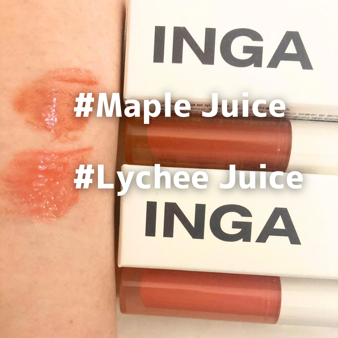 ウォーターグローメルティングバーム 11 メープルジュース（Maple Juice）/INGA/口紅を使ったクチコミ（2枚目）
