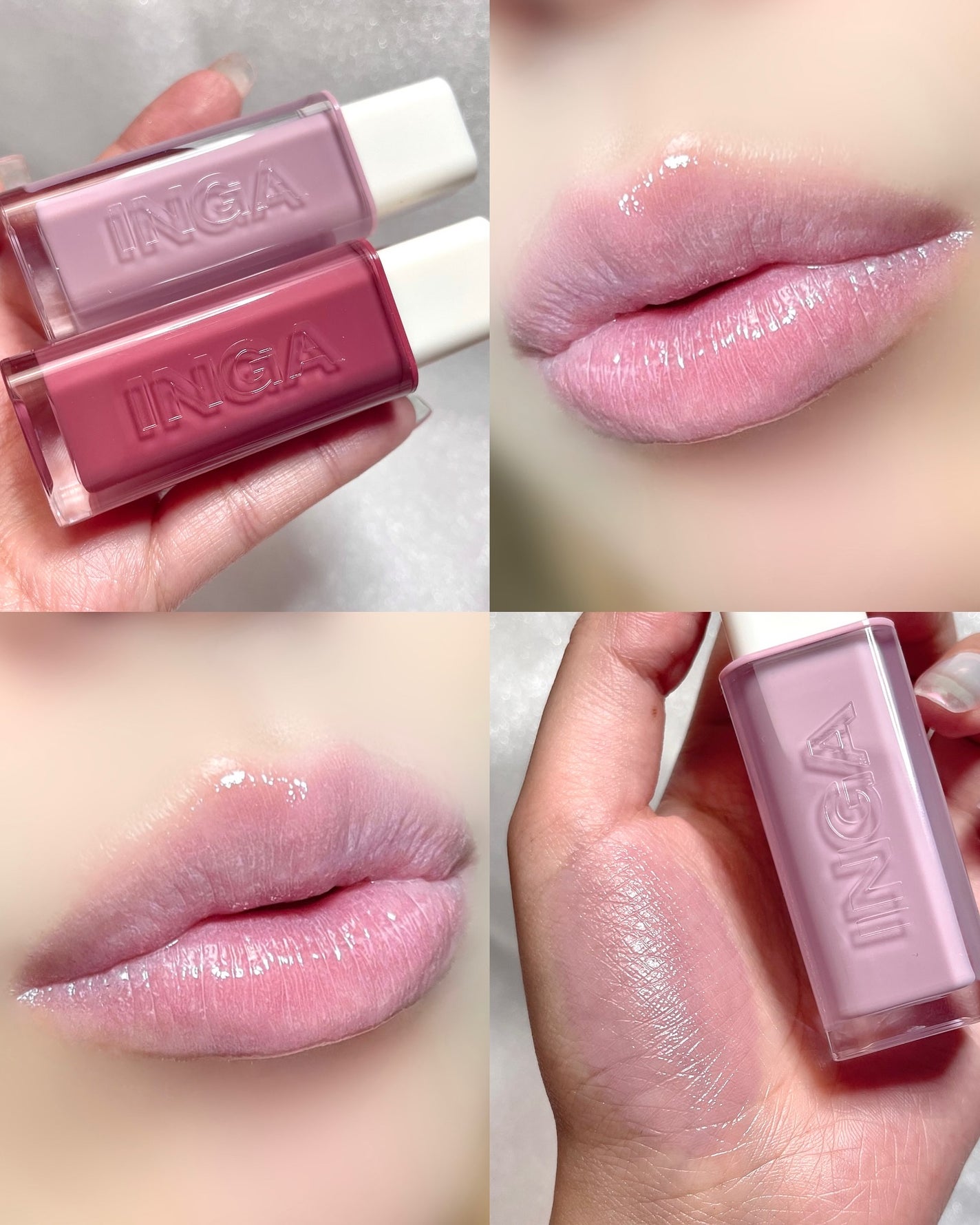 ウォーターグローリップティント/INGA/リップティントを使ったクチコミ(4枚目)
