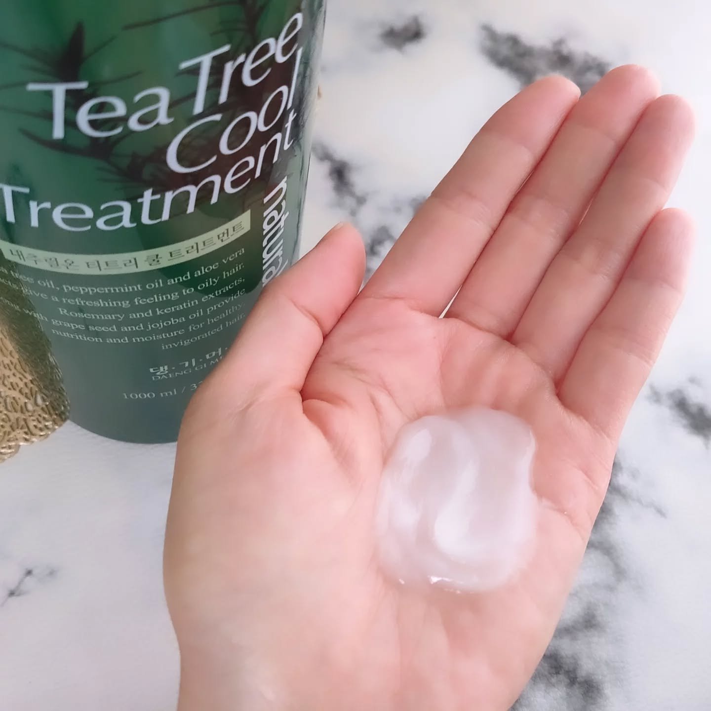 ナチュラルオンティツリークール シャンプー+トリートメント/デンギモリ/市販シャンプーを使ったクチコミ（3枚目）