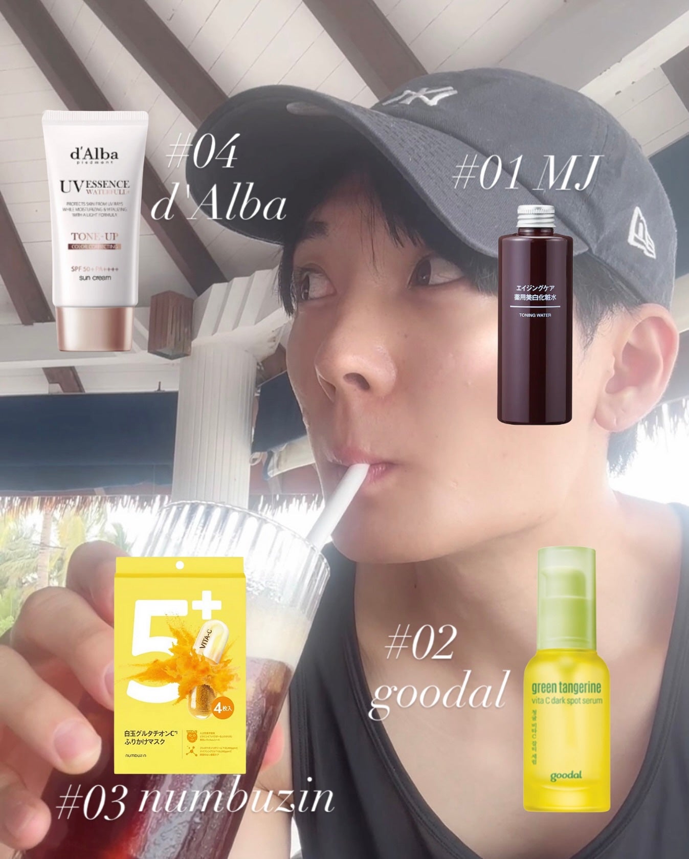 グリーンタンジェリン ビタC ダークスポットケアセラム/goodal/美容液を使ったクチコミ(1枚目)