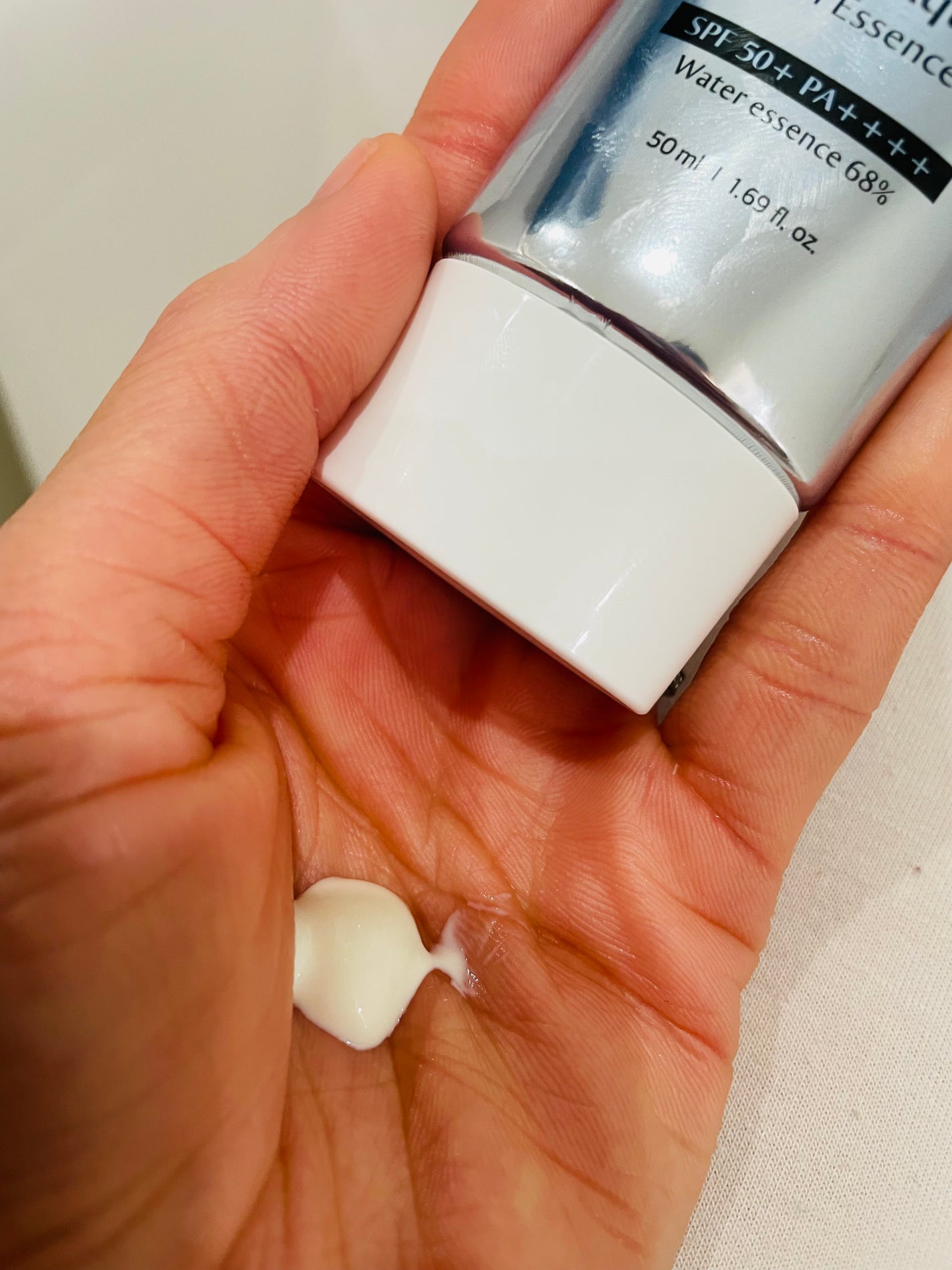 マイルドアクアUVエッセンス/redence/日焼け止めローションを使ったクチコミ(2枚目)