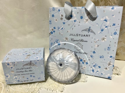 ジルスチュアート サムシングピュアブルー エアリーチュール ラスティングルースパウダー /JILL STUART/ルースパウダーを使ったクチコミ(1枚目)
