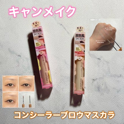 コンシーラーブロウマスカラ/キャンメイク/その他アイブロウを使ったクチコミ(1枚目)