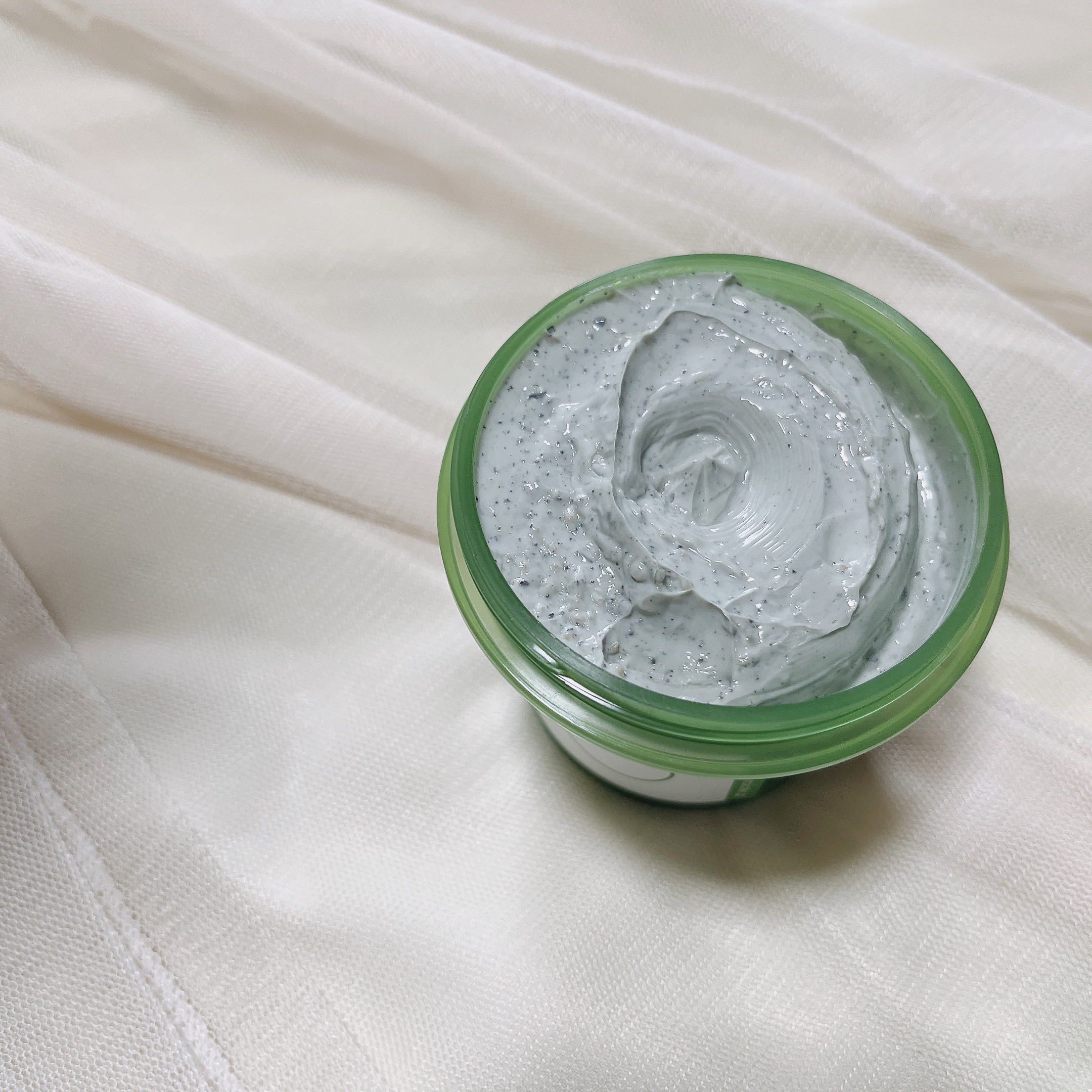 緑豆毛穴クレイパック/beplain/洗い流すパック・マスクを使ったクチコミ（3枚目）