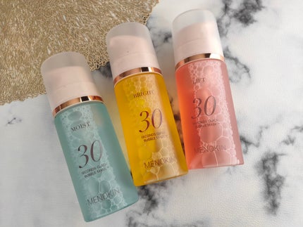 30秒クイックバブルマスク95ml リフト/MENOKIN/シートマスク・パックを使ったクチコミ(2枚目)